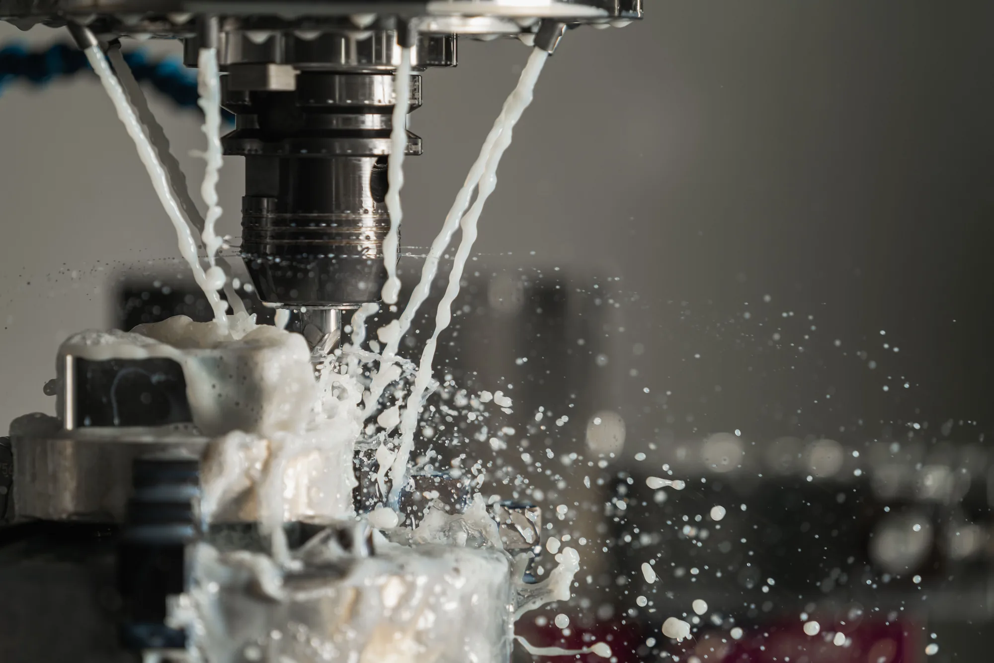 cnc machining equipment — detail